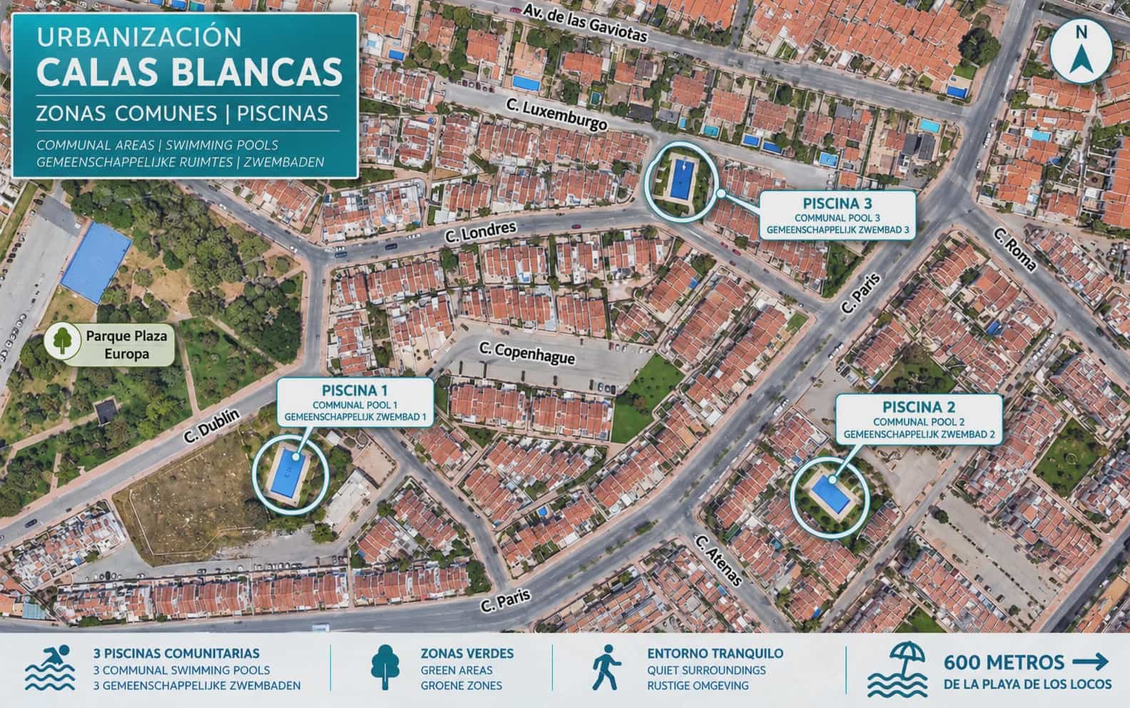 2 camera da letto Casa in vendita in Torrevieja con piscina garage - 210.000 € (Rif: 10127408)