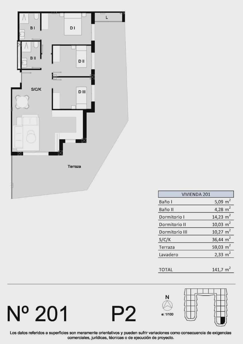 3 slaapkamer Appartement te koop in San Miguel de Salinas met zwembad garage - € 269.900 (Ref: 10127413)