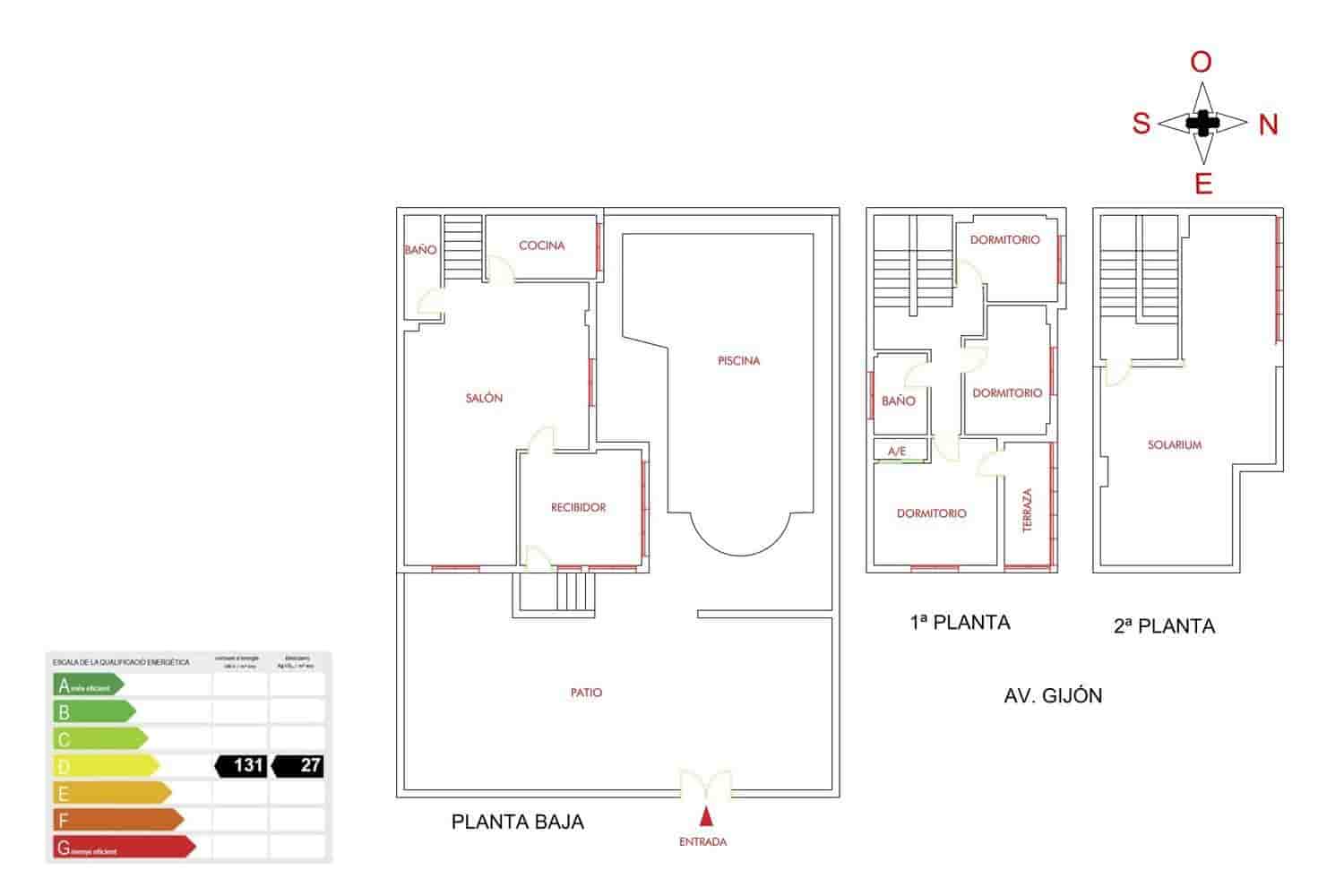 3 camera da letto Casa in vendita in Ciudad Quesada con piscina garage - 289.000 € (Rif: 9926706)
