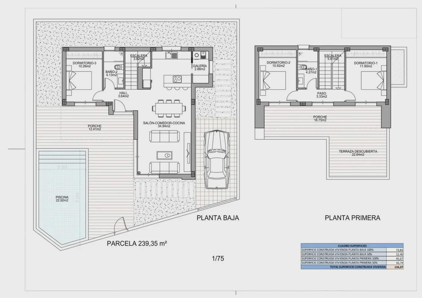 3 sypialnia Willa na sprzedaż w Benijofar z basenem garażem - 586 000 € (Ref: 9961256)