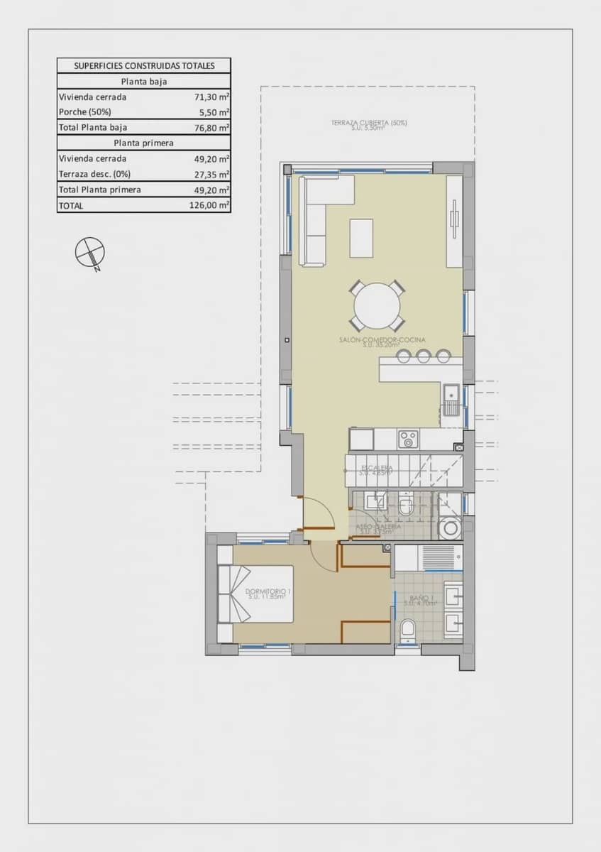 3 soveværelse Villa til salg i Pilar de la Horadada med swimmingpool garage - € 460.000 (Ref: 9961266)