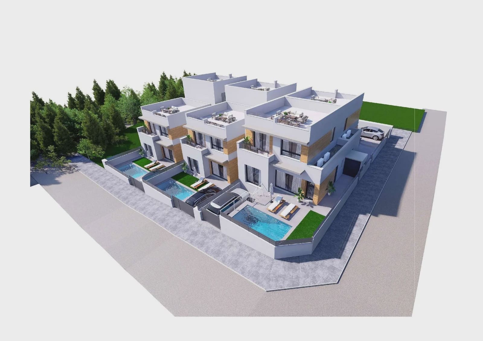 3 sypialnia Willa na sprzedaż w Benijofar z basenem garażem - 465 000 € (Ref: 9961329)