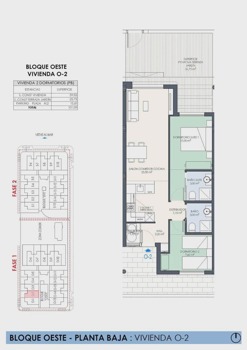 2 camera da letto Bungalow in vendita in Pilar de la Horadada con piscina garage - 334.000 € (Rif: 9961337)