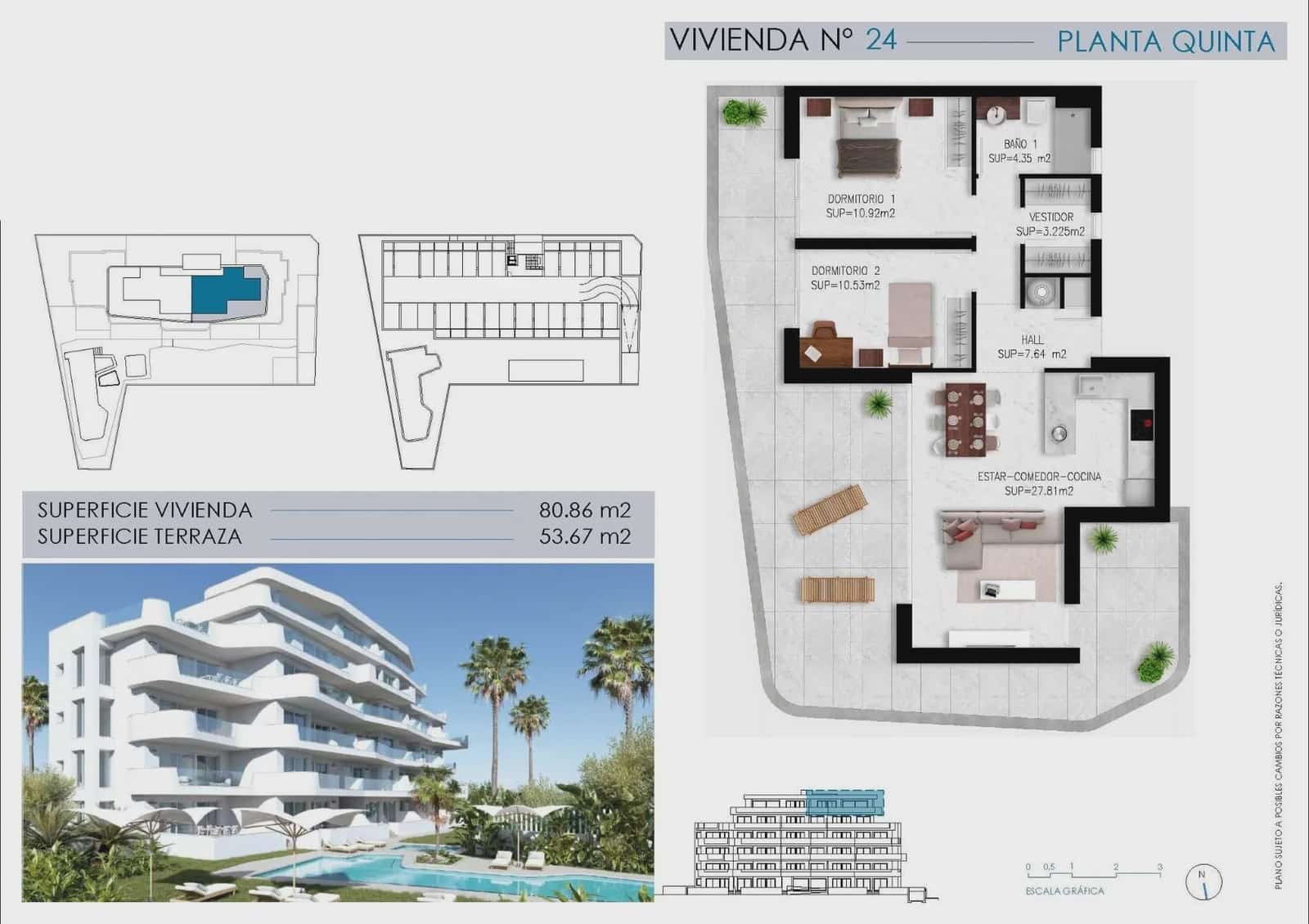 2 soverom Villa til salgs i Pilar de la Horadada med svømmebasseng garasje - € 620 000 (Ref: 9961399)