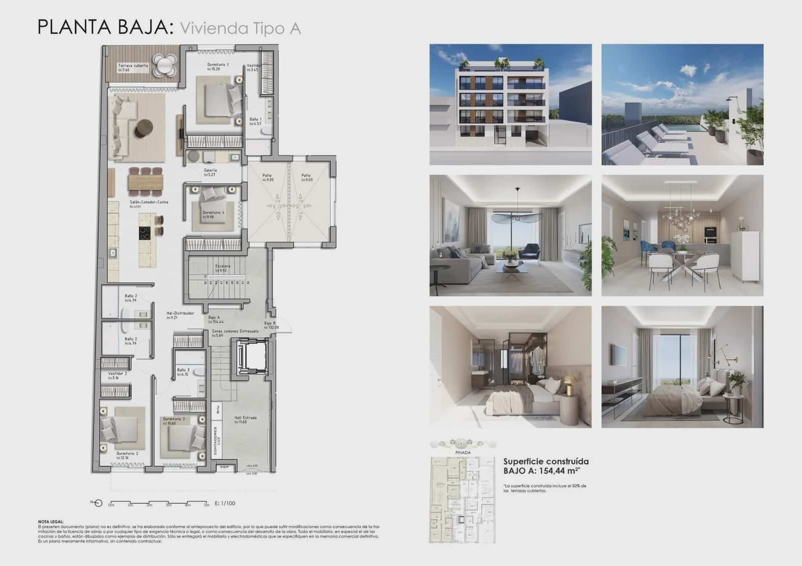 4 sovrum Lägenhet till salu i Guardamar del Segura med pool garage - 530 000 € (Ref: 9961422)