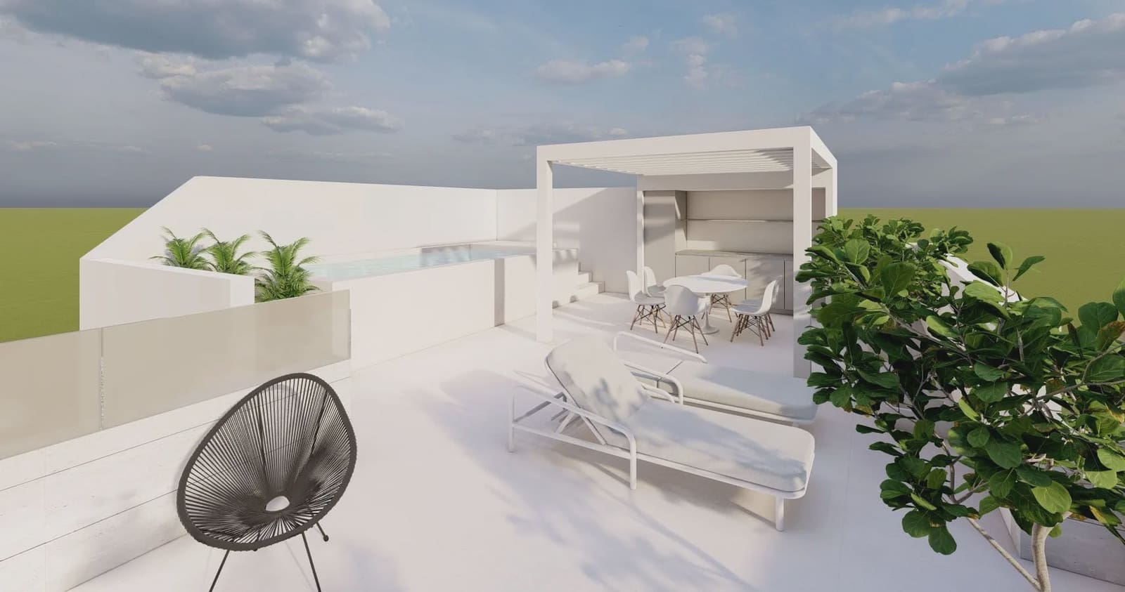 Bungalow de 2 habitaciones en Pilar de la Horadada en venta - 369.000 € (Ref: 9961423)