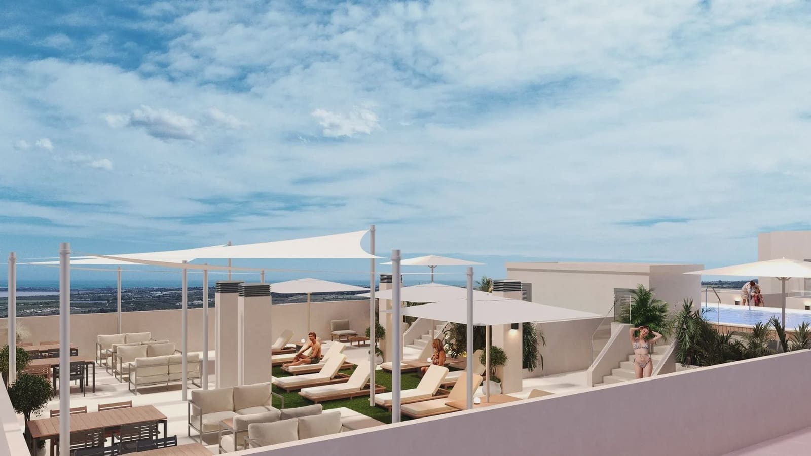 3 soveværelse Lejlighed til salg i San Miguel de Salinas med swimmingpool - € 190.000 (Ref: 9961447)