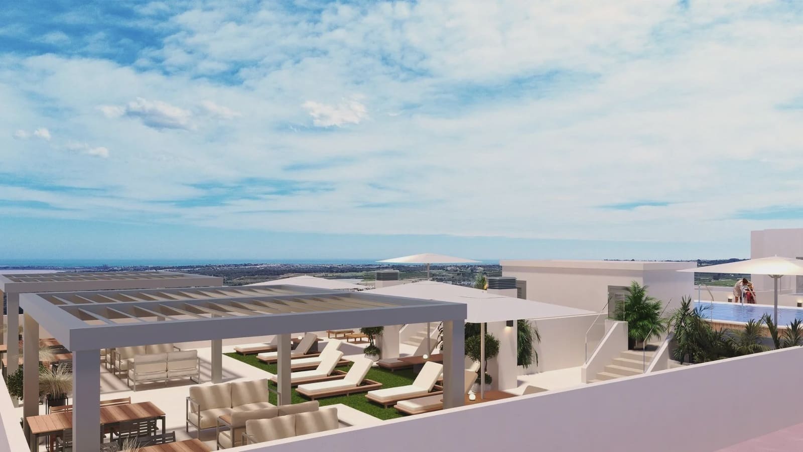 3 soveværelse Lejlighed til salg i San Miguel de Salinas med swimmingpool - € 190.000 (Ref: 9961447)