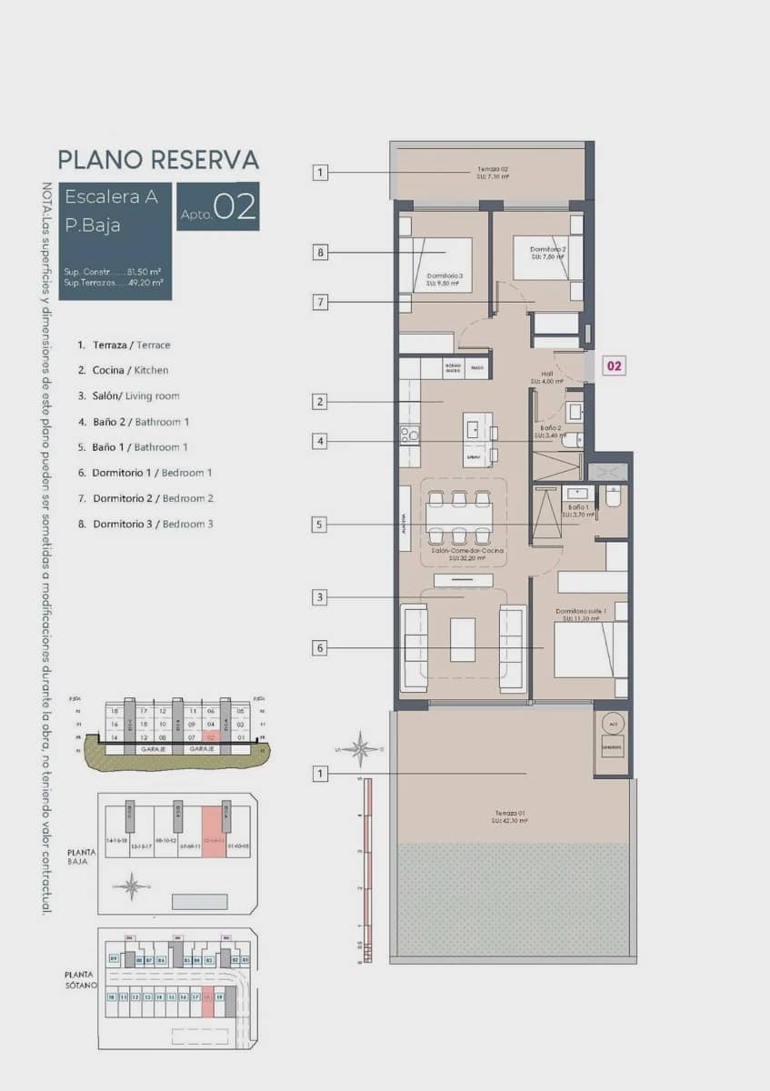 3 bedroom Apartment for sale in Benijofar with pool garage - € 399,900 (Ref: 9968480)