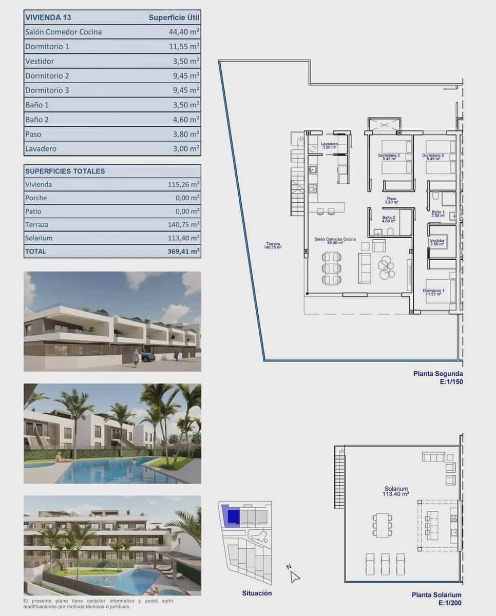 3 bedroom Villa for sale in Pilar de la Horadada with pool garage - € 590,000 (Ref: 9968511)