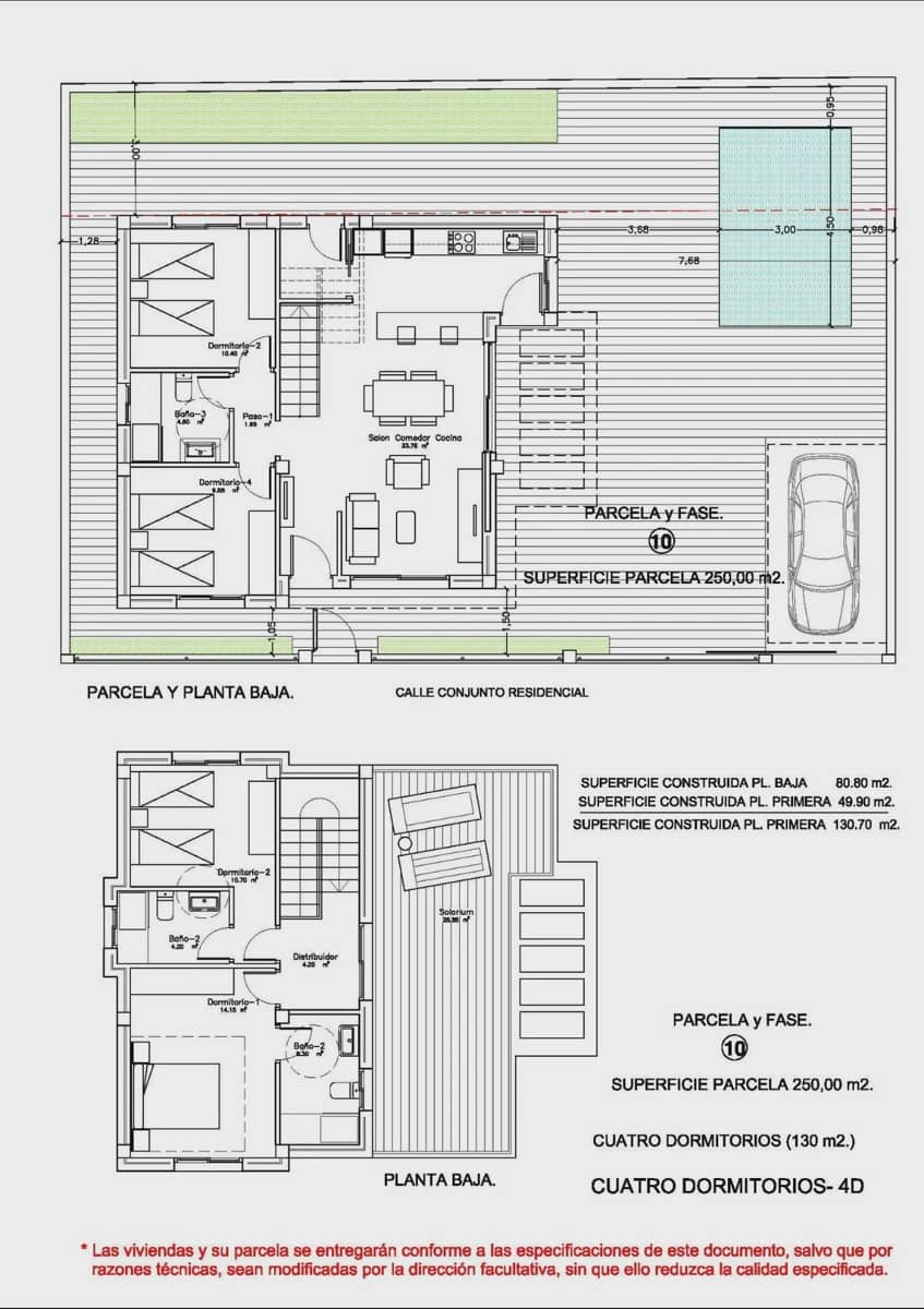 4 bedroom Villa for sale in Los Montesinos with pool garage - € 460,000 (Ref: 9968517)
