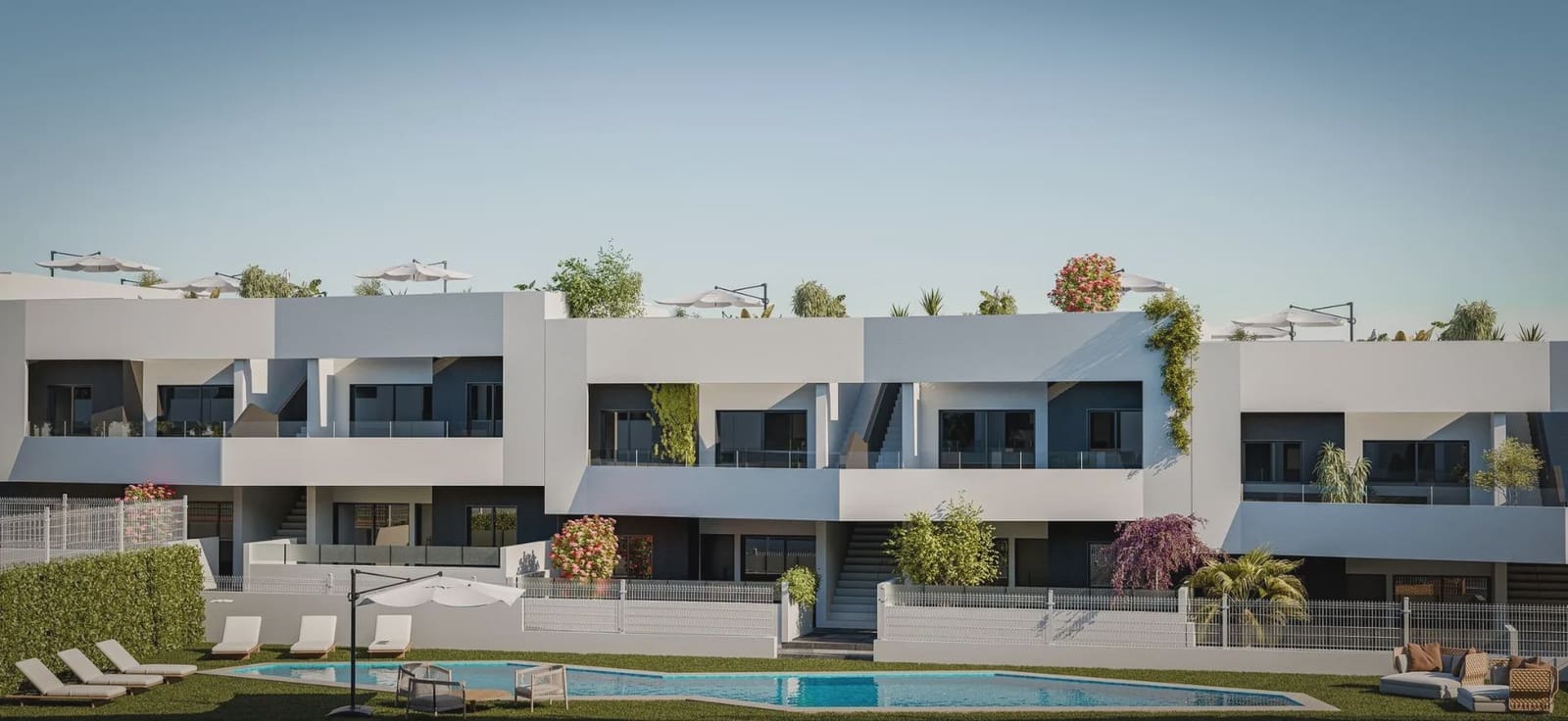 3 quarto Bungalow para venda em San Miguel de Salinas com piscina - 254 900 € (Ref: 9968521)