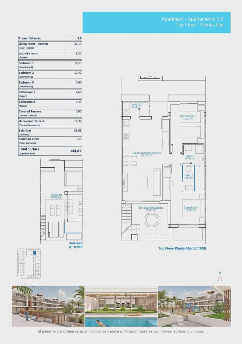2 slaapkamer Villa te koop in Pilar de la Horadada met zwembad garage - € 479.900 (Ref: 9968544)