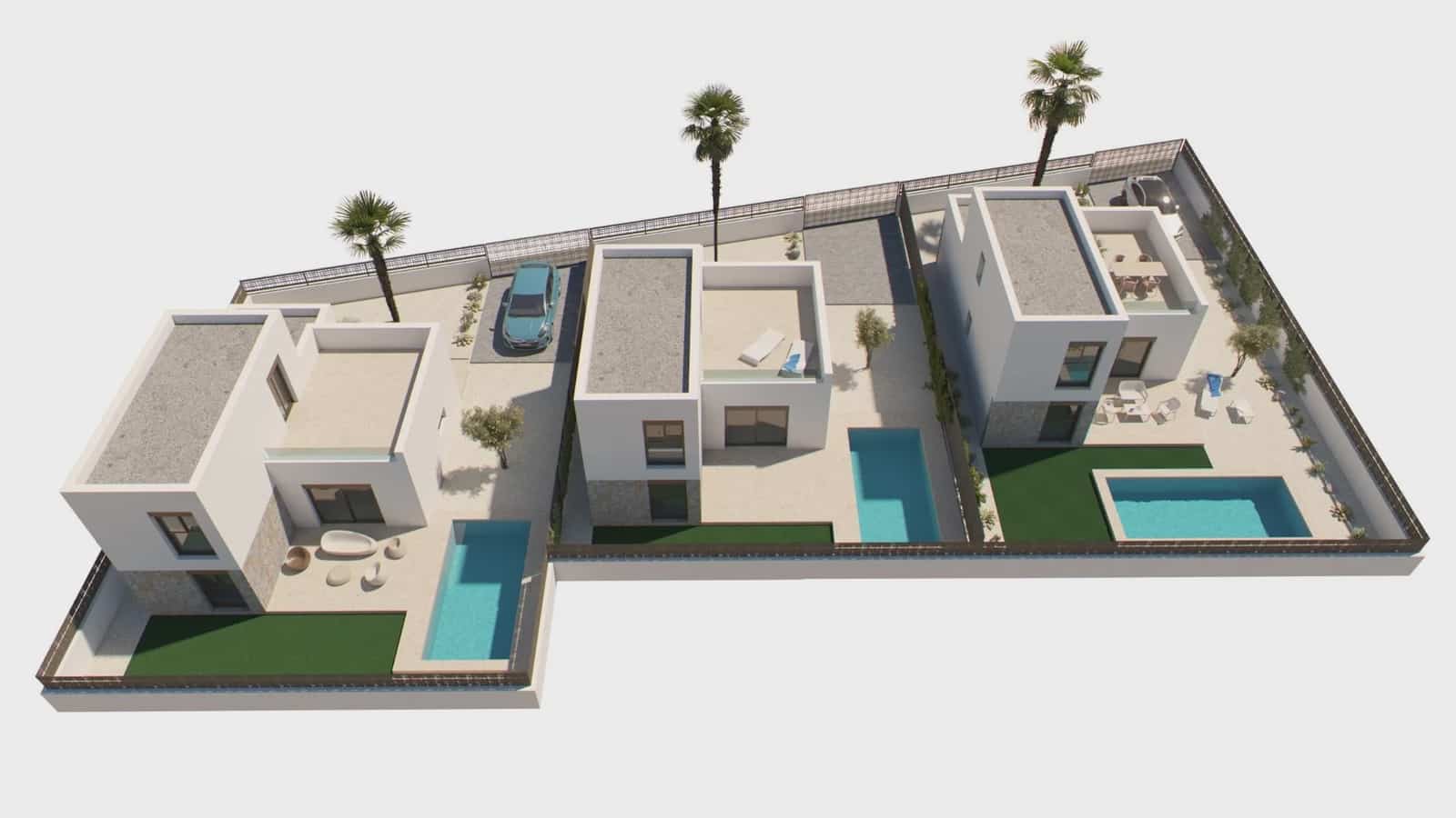3 sypialnia Willa na sprzedaż w Algorfa z basenem garażem - 489 000 € (Ref: 9968549)