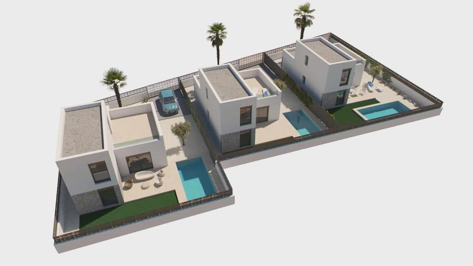 3 sypialnia Willa na sprzedaż w Algorfa z basenem garażem - 489 000 € (Ref: 9968549)