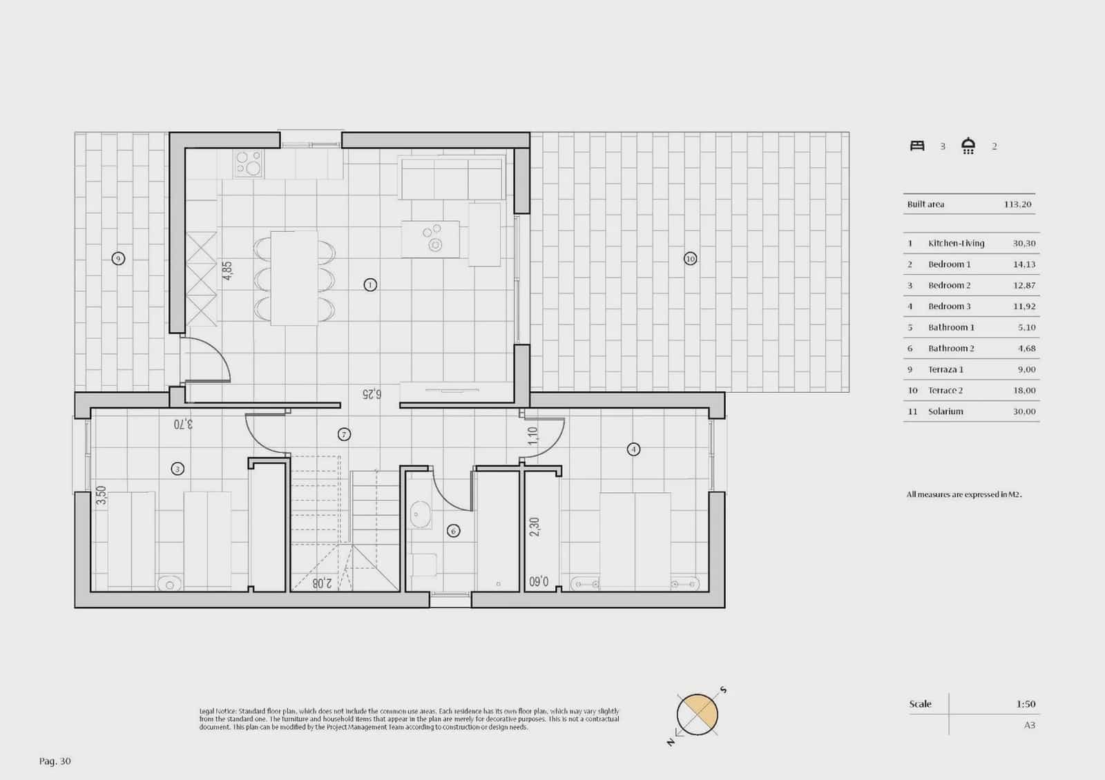 3 sypialnia Willa na sprzedaż w Algorfa z basenem garażem - 489 000 € (Ref: 9968549)