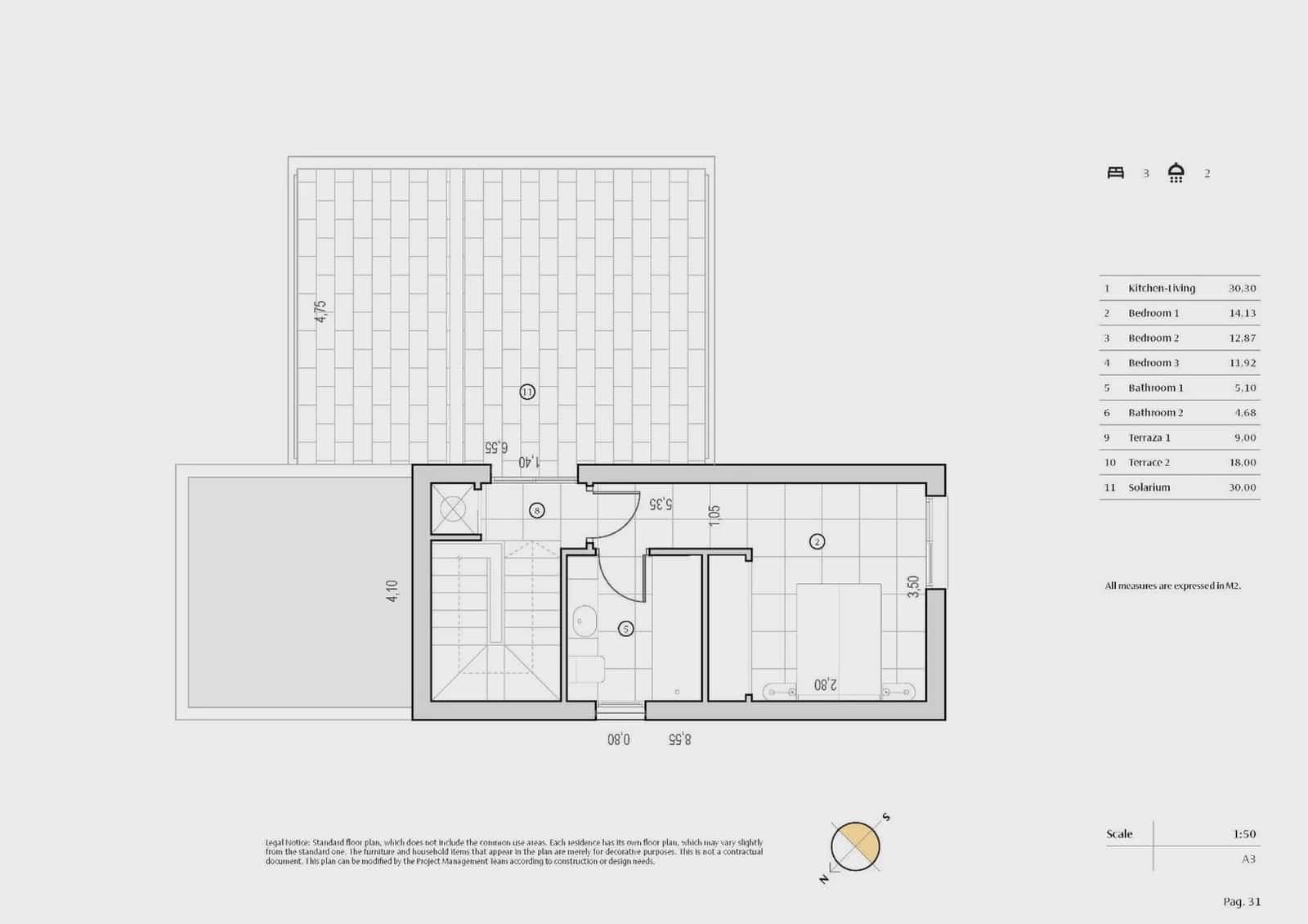 3 sypialnia Willa na sprzedaż w Algorfa z basenem garażem - 489 000 € (Ref: 9968549)