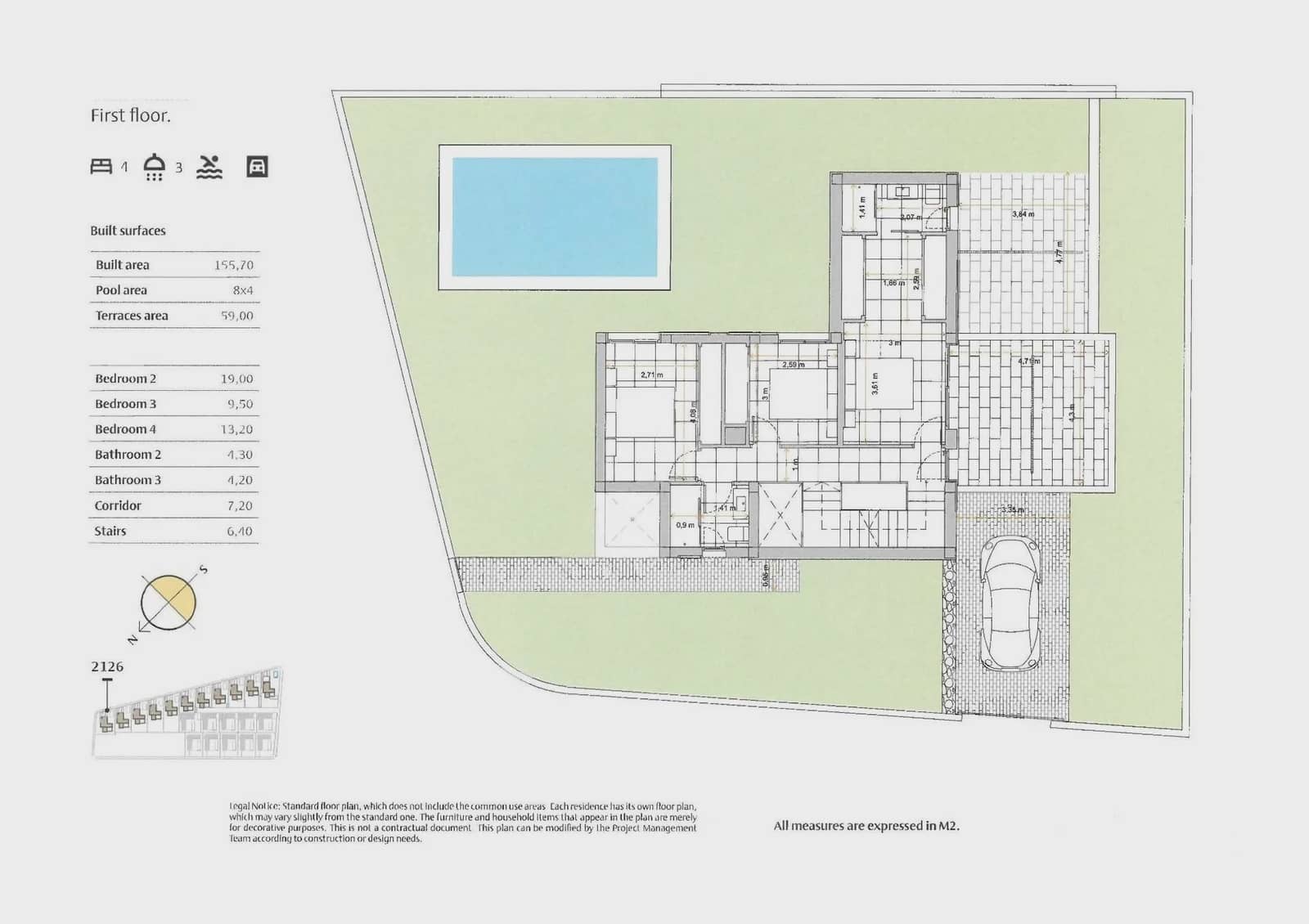 4 soverom Villa til salgs i Algorfa med svømmebasseng - € 669 000 (Ref: 9968550)