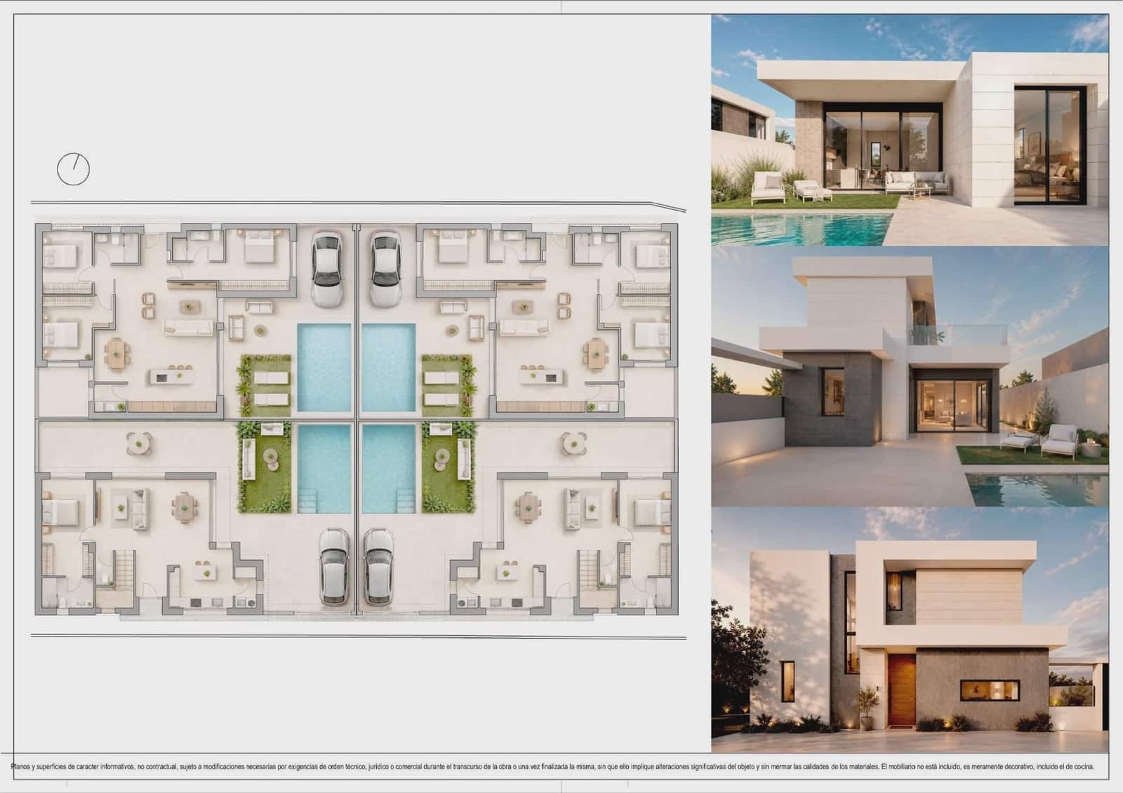 3 sovrum Villa till salu i Pilar de la Horadada med pool garage - 475 000 € (Ref: 9968552)