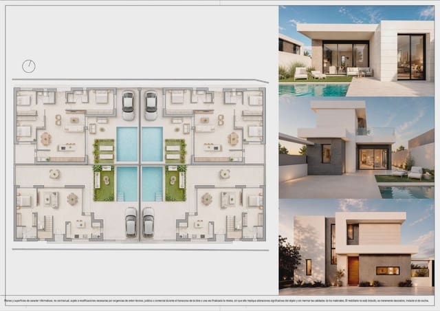 3 sovrum Villa till salu i Pilar de la Horadada ciudad, Pilar de la Horadada med pool garage - 475 000 € (Ref: 9968552)