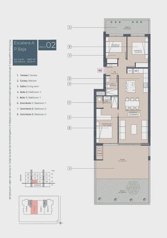 3 soveværelse Lejlighed til salg i Benijófar med swimmingpool garage - € 349.900 (Ref: 9968553)