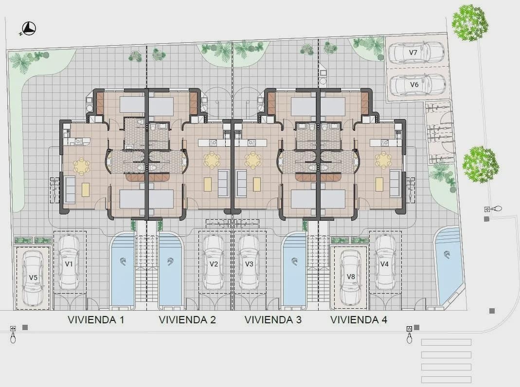 2 slaapkamer Bungalow te koop in Pilar de la Horadada met zwembad garage - € 274.900 (Ref: 9968556)