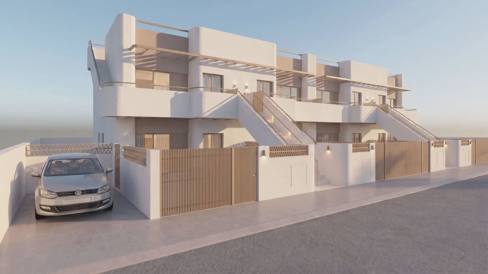 2 sypialnia Bungalow na sprzedaż w Pilar de la Horadada z basenem garażem - 299 900 € (Ref: 9968557)