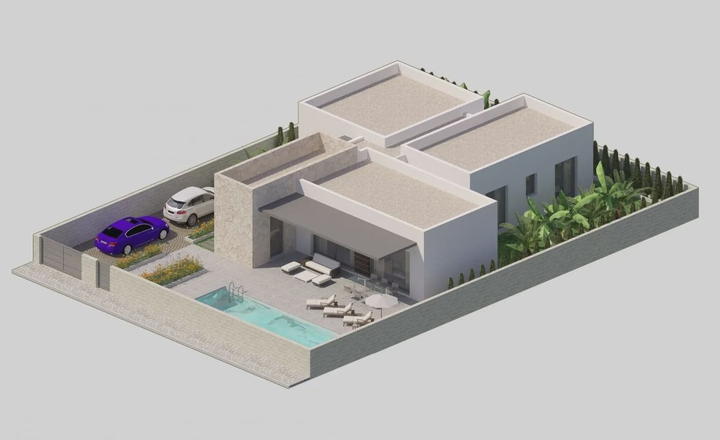 3 bedroom Villa for sale in Benijofar with pool garage - € 708,000 (Ref: 9968661)