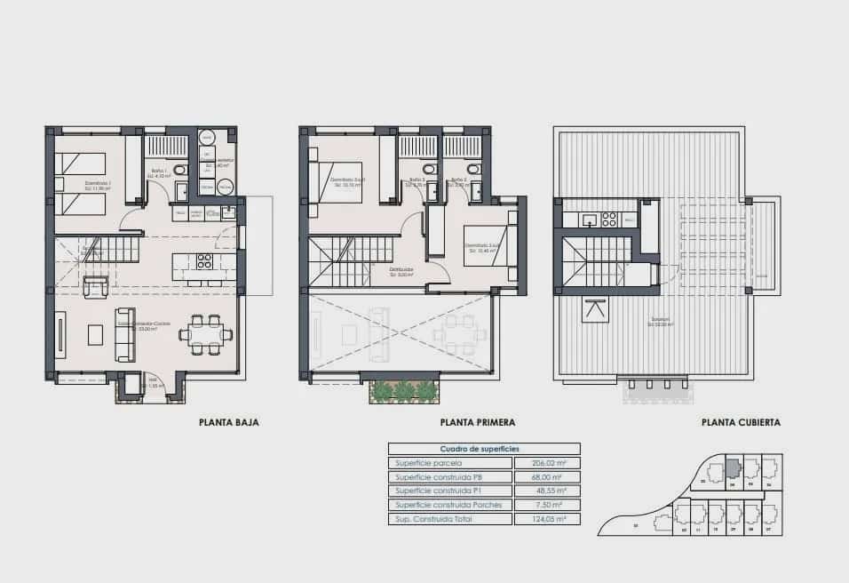 3 bedroom Villa for sale in Los Montesinos with pool garage - € 485,000 (Ref: 9968670)