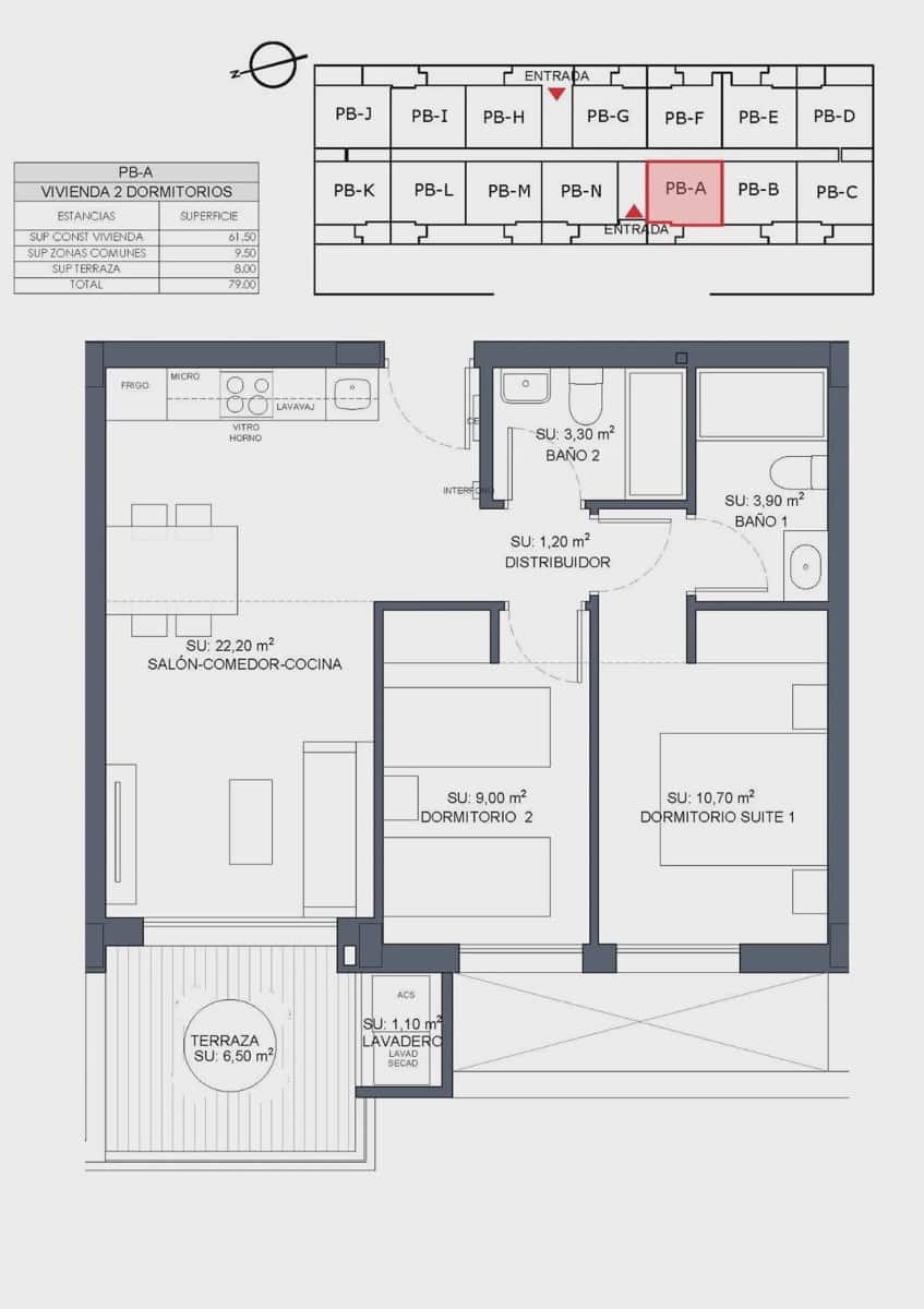 2 chambre Appartement à vendre à Benijofar avec piscine garage - 253 000 € (Ref: 9968693)