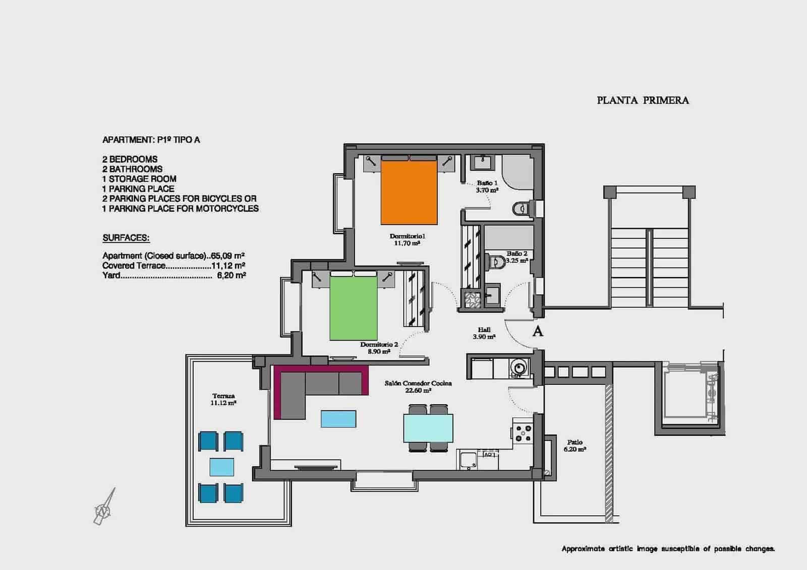2 chambre Appartement à vendre à Orihuela Costa avec piscine garage - 255 000 € (Ref: 9968696)