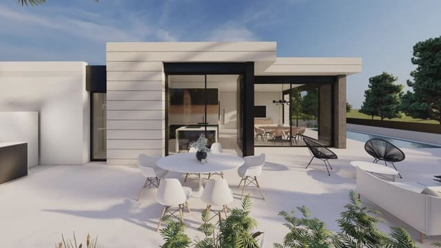 3 soverom Villa til salgs i Pinar de Campoverde, Pilar de la Horadada med svømmebasseng garasje - € 586 000 (Ref: 9968705)