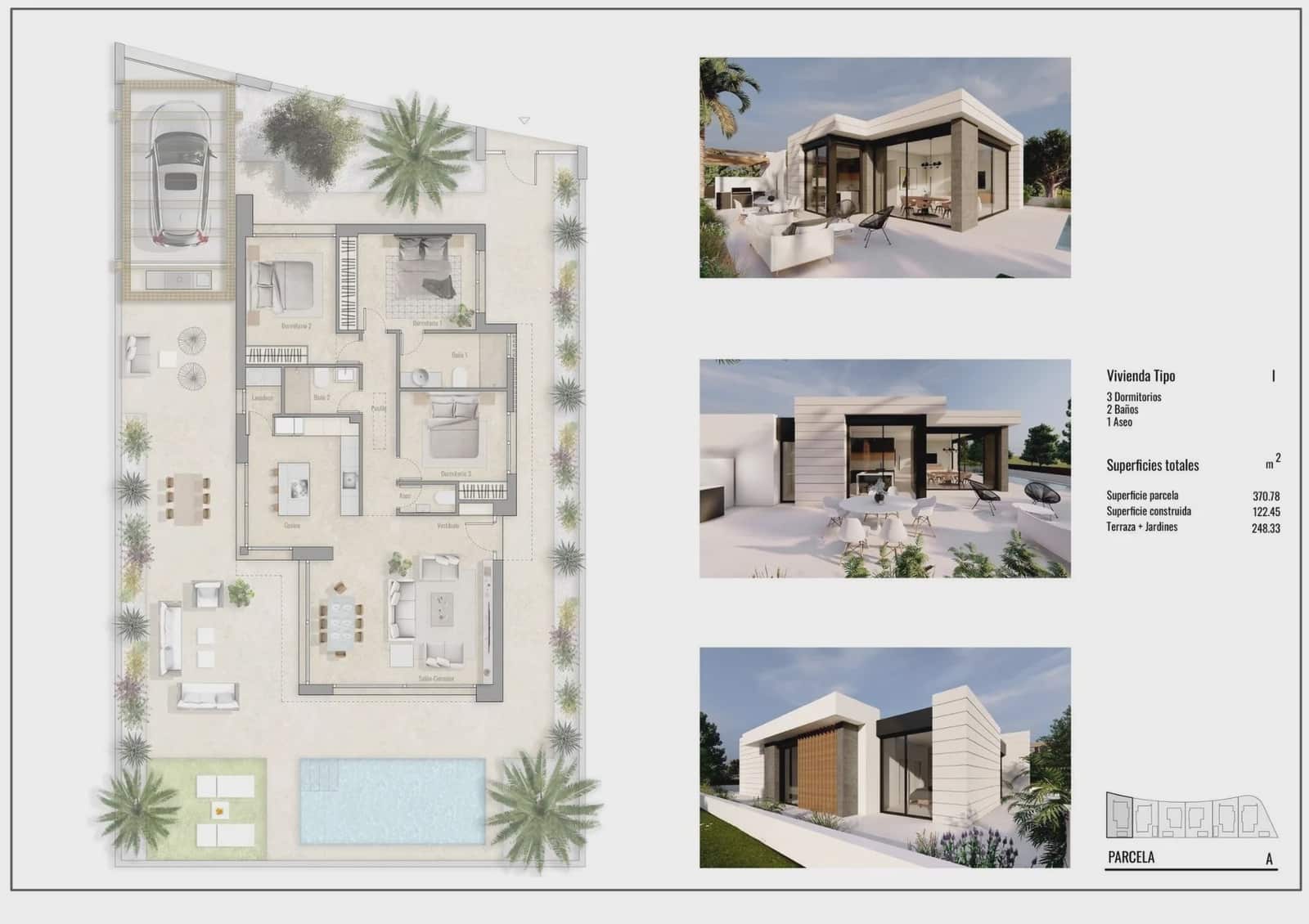 3 soverom Villa til salgs i Pilar de la Horadada med svømmebasseng garasje - € 586 000 (Ref: 9968705)