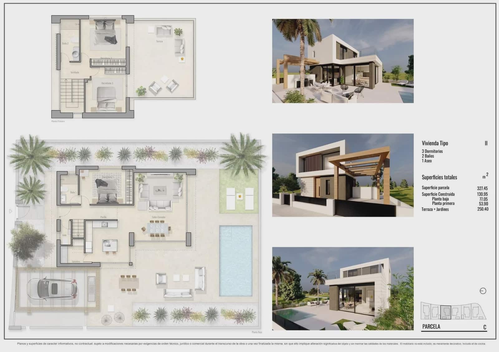 3 Zimmer Villa zu verkaufen in Pilar de la Horadada mit Pool Garage - 594.000 € (Ref: 9968706)