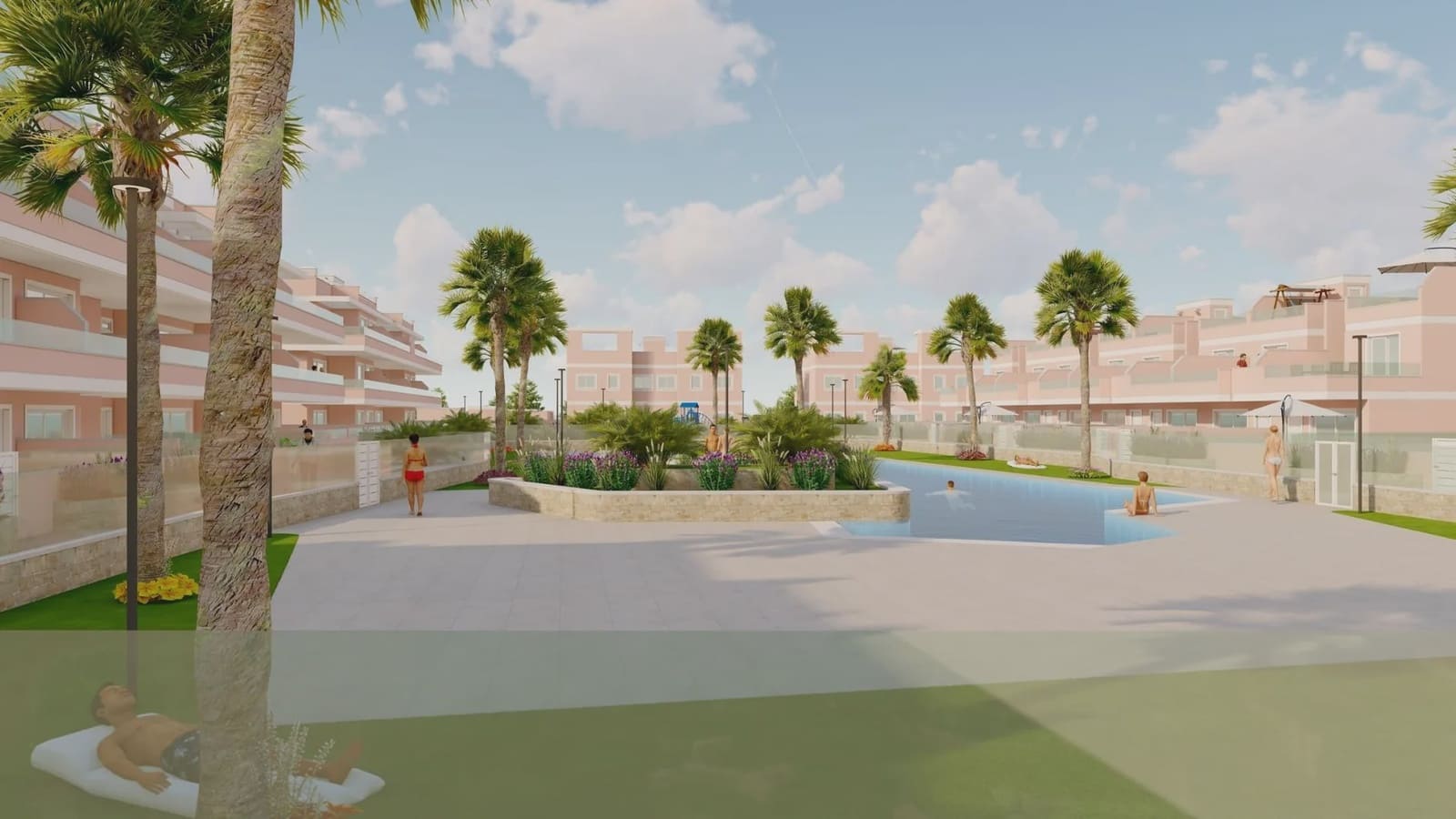 3 quarto Bungalow para venda em Pilar de la Horadada com piscina garagem - 299 900 € (Ref: 9968761)