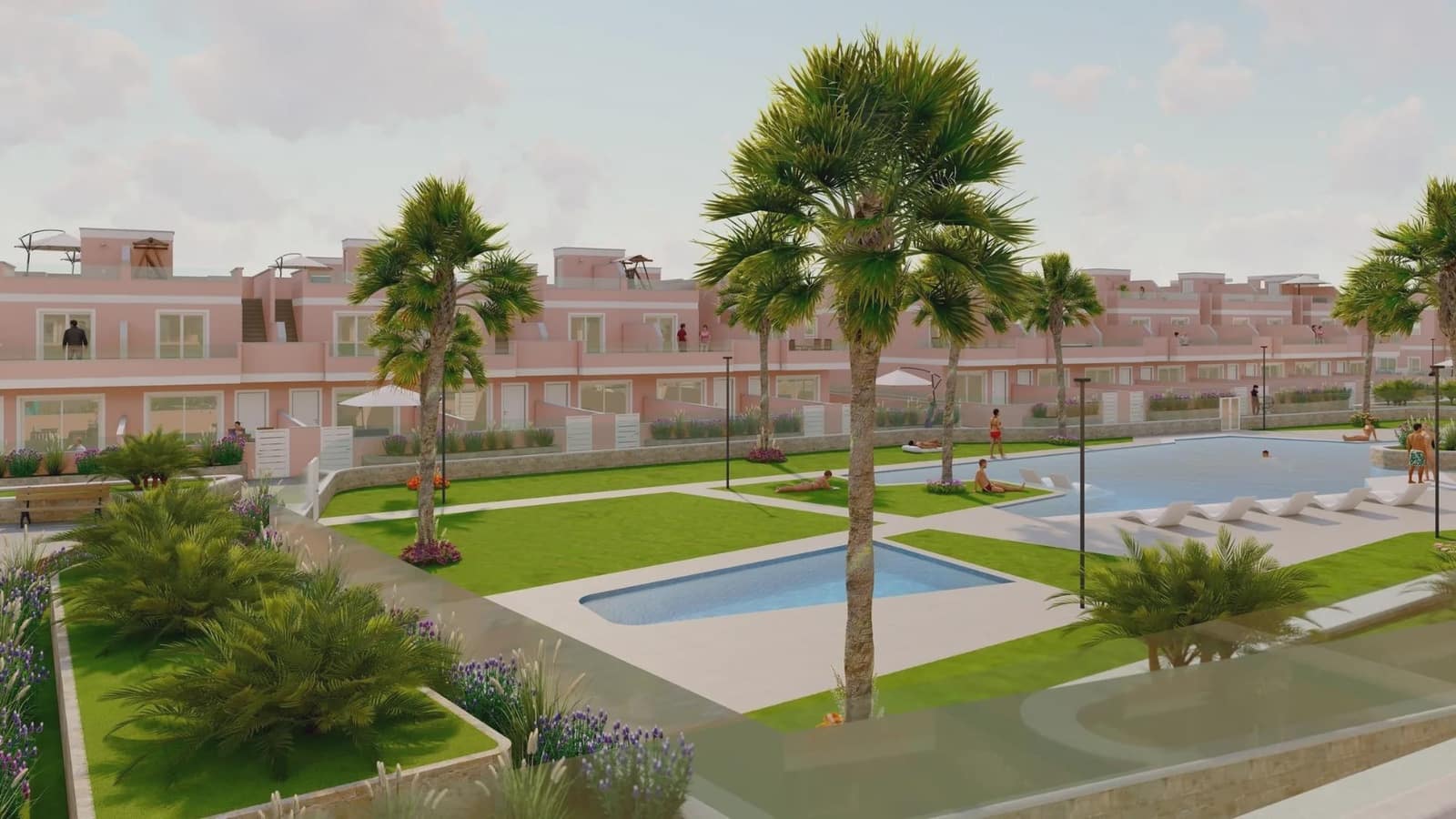 3 quarto Bungalow para venda em Pilar de la Horadada com piscina garagem - 299 900 € (Ref: 9968761)