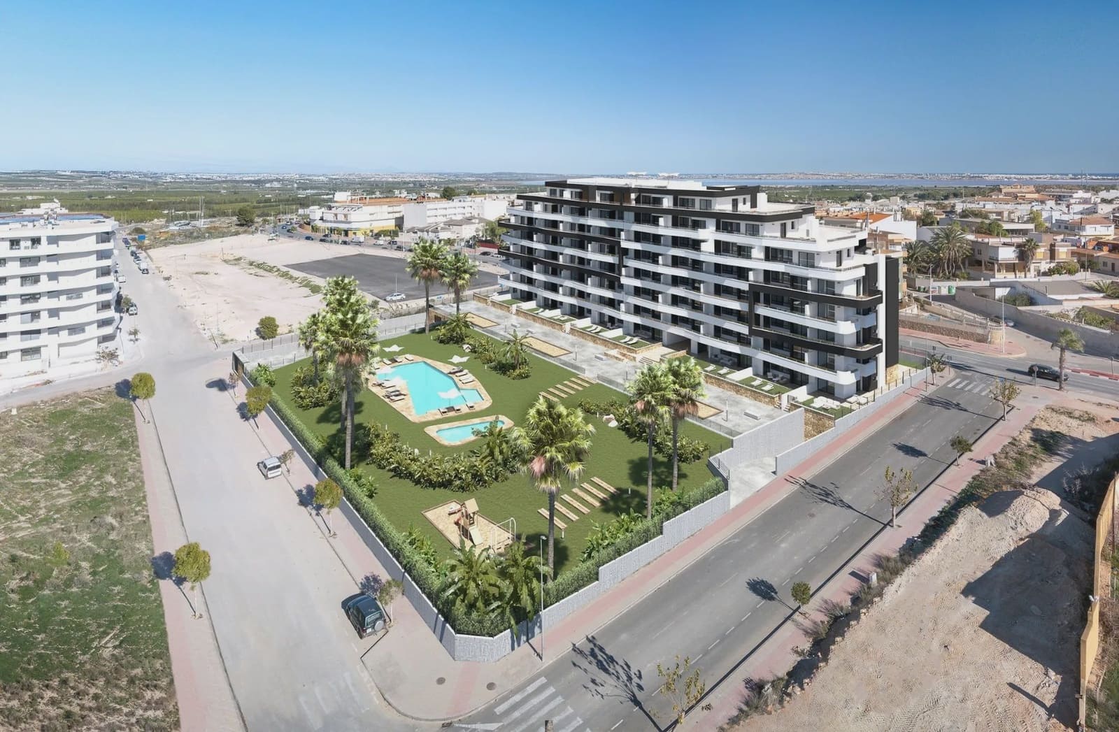 2 chambre Appartement à vendre à San Miguel de Salinas avec piscine garage - 244 000 € (Ref: 9968782)