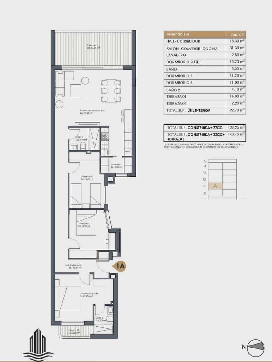 3 soveværelse Lejlighed til salg i Guardamar del Segura med swimmingpool garage - € 360.000 (Ref: 9974988)