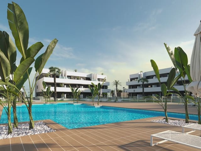 Apartamento de 2 habitaciones en Guardamar Playa, Guardamar del Segura en venta con piscina garaje - 222.000 € (Ref: 9979351)