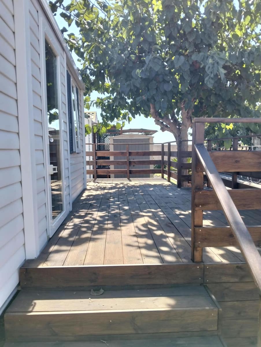 2 Zimmer Mobilhaus zu verkaufen in Moncofa mit Pool Garage - 33.900 € (Ref: 10073318)