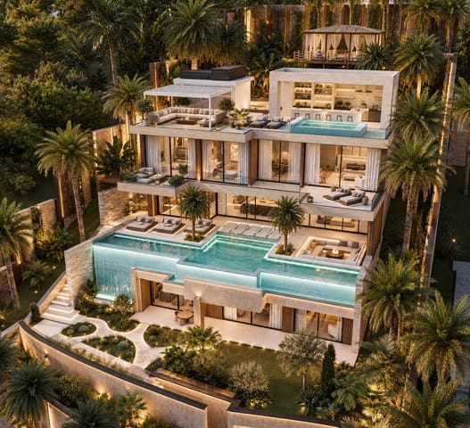 5 camera da letto Villa in vendita in Los Monteros, Marbella con piscina garage - 7.950.000 € (Rif: 10147027)