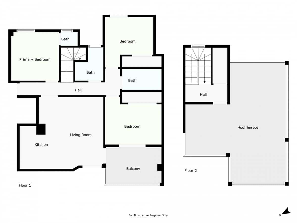 3 chambre Penthouse à vendre à Estepona avec piscine - 425 000 € (Ref: 9003521)