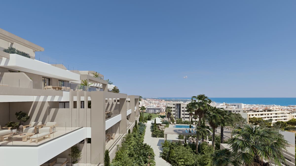 2 quarto Apartamento para venda em Estepona com piscina garagem - 590 000 € (Ref: 9100968)