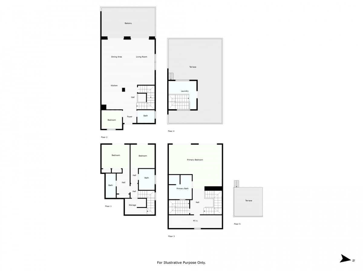 4 soveværelse Byhus til salg i La Quinta med garage - € 875.000 (Ref: 9215458)