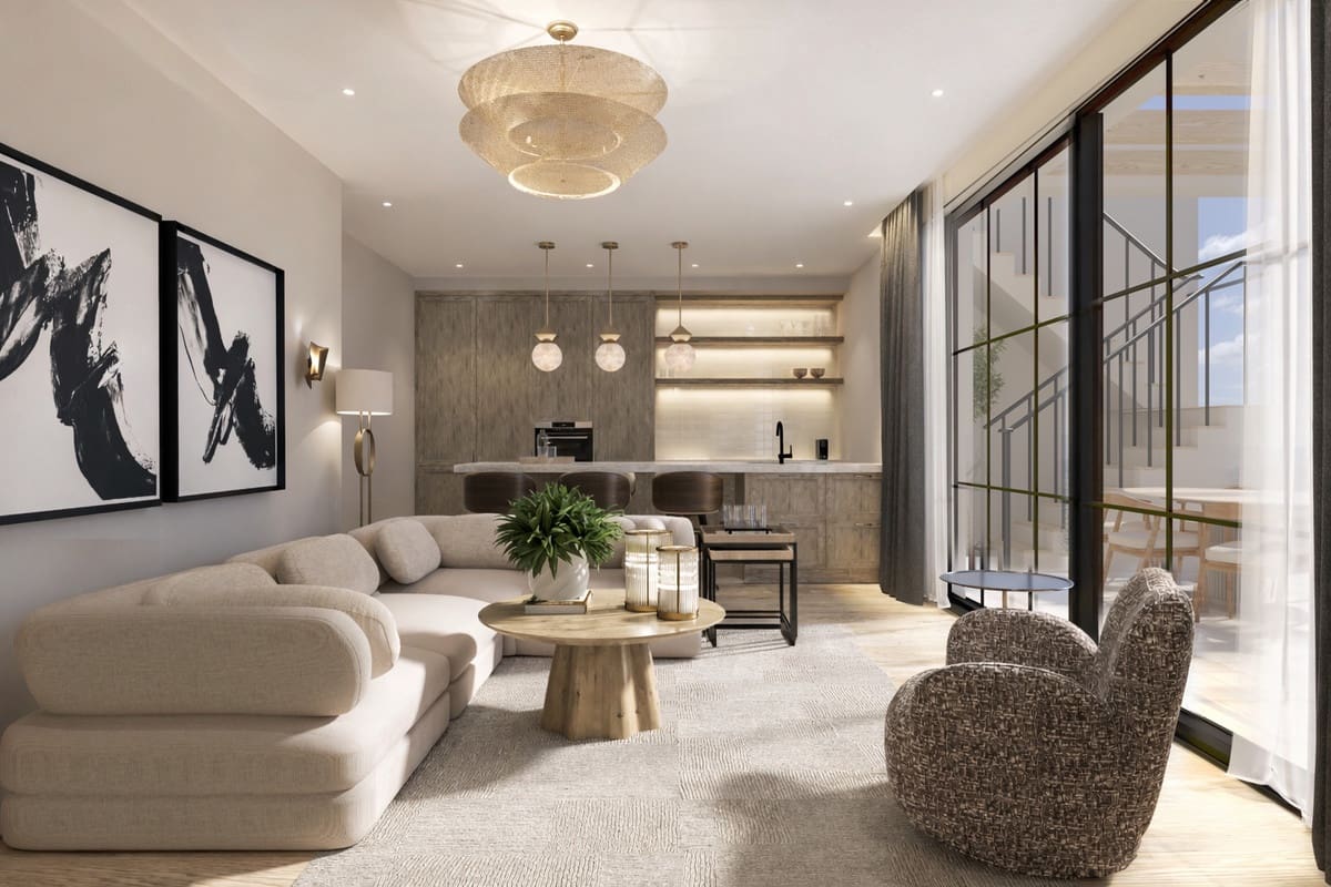 3 Zimmer Apartment zu verkaufen in Guaro mit Pool Garage - 600.000 € (Ref: 9722650)