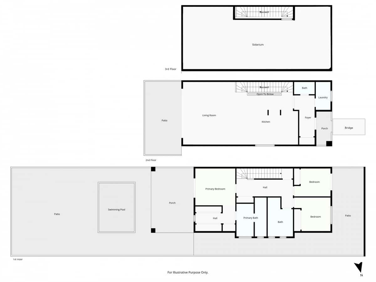3 camera da letto Villetta Bifamiliare in vendita in Riviera del Sol con piscina garage - 900.000 € (Rif: 9791010)
