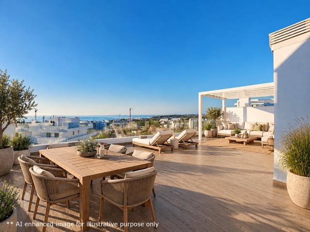 4 quarto Apartamento para venda em Estepona com piscina garagem - 845 000 € (Ref: 9825219)