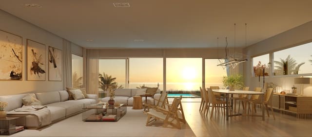 3 soverom Kjedet enebolig til salgs i Mijas Costa, Mijas med svømmebasseng - € 1 275 000 (Ref: 9865156)