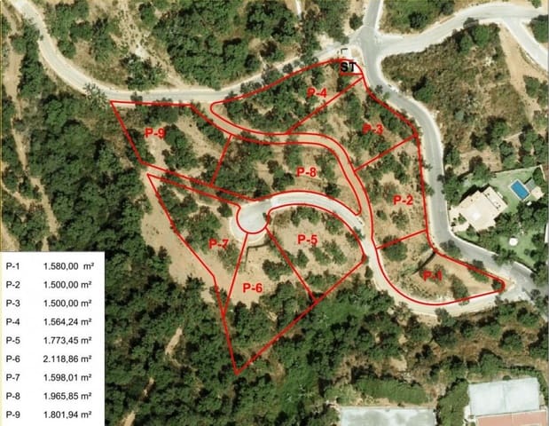 Tomt till salu i La Mairena, Ojen - 6 448 800 € (Ref: 4615077)