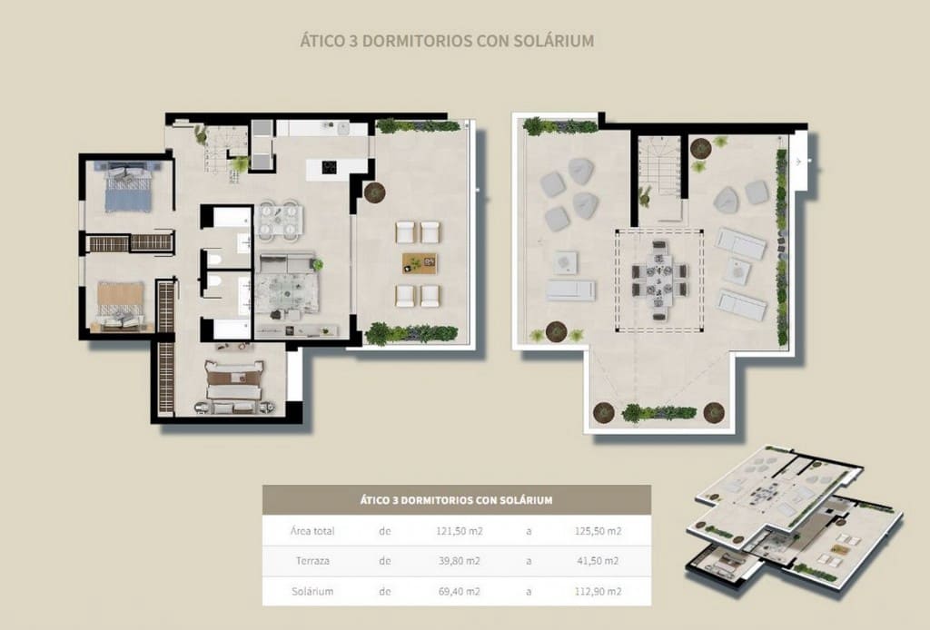 3 Zimmer Penthouse zu verkaufen in Nueva Andalucia mit Pool Garage - 950.000 € (Ref: 7937267)